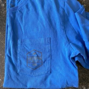 Blue Southern Point, Long Sleeves, Youth Large